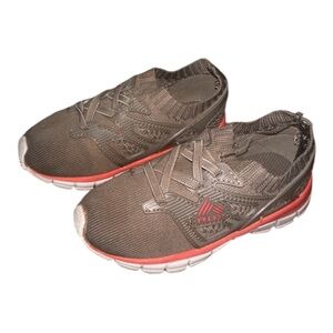 RBX Slide On Running Sneaker Grey Pink Toddler Girl Size 9C